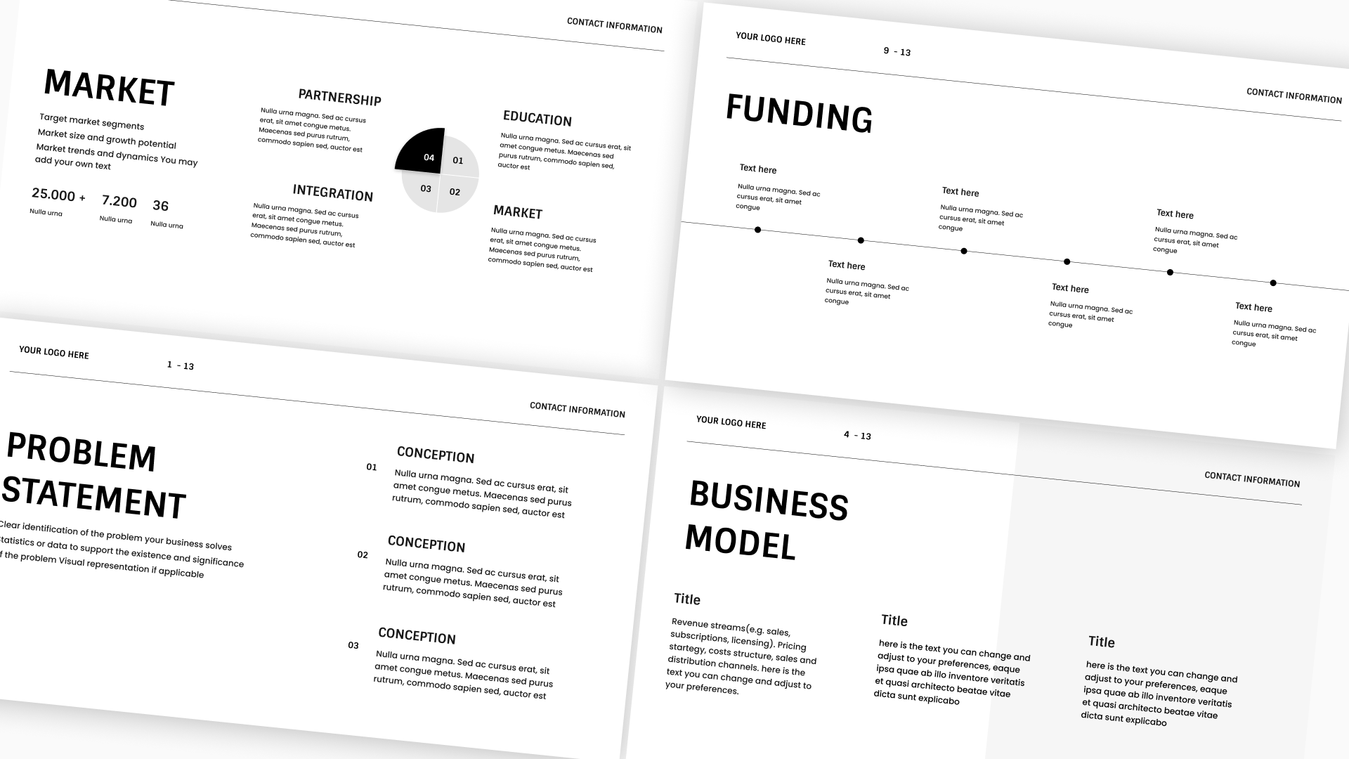 Pitch Deck Template mockup